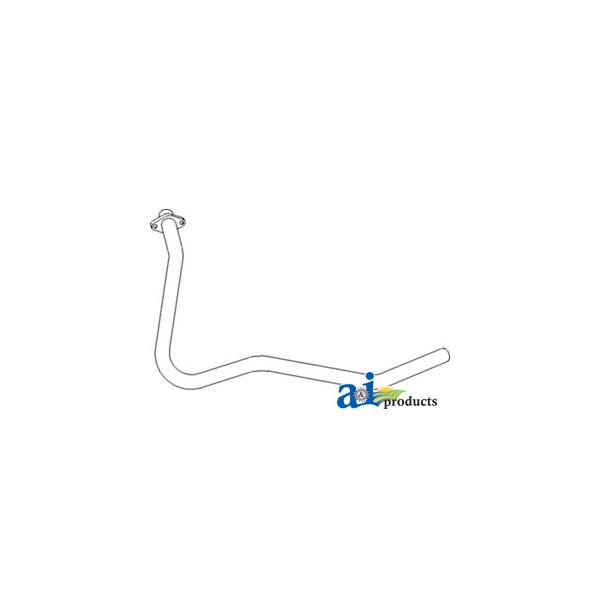 Exhaust Pipe 36" x17" x2"
